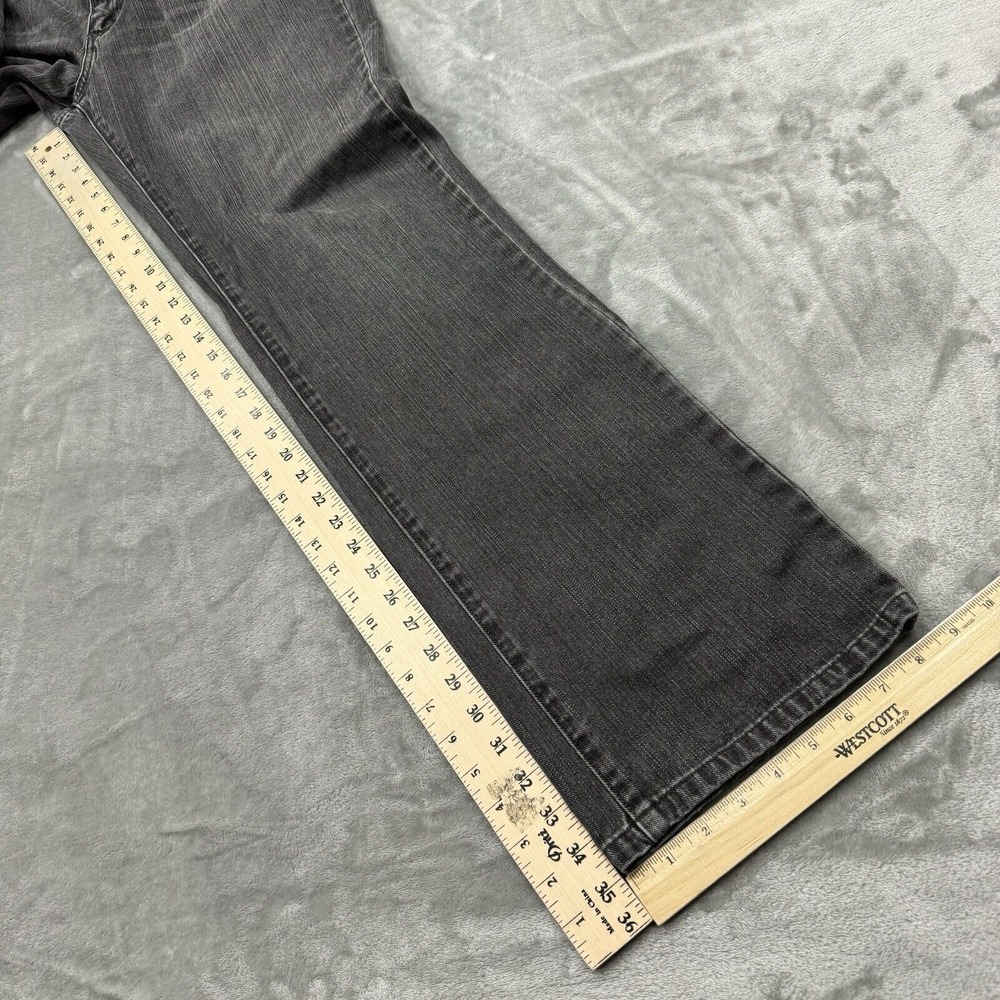 Urban Pipeline Jeans Mens 36x36 Gray Slim Straight Medium Wash Denim Work Logo - Picture 5 of 9